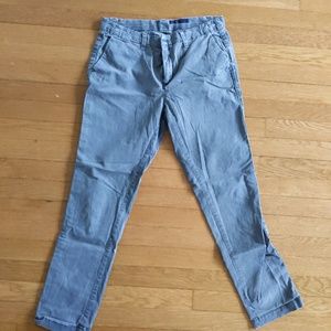 Girlfriend Twill Stripe Chinos (Gap) LIKE NEW!